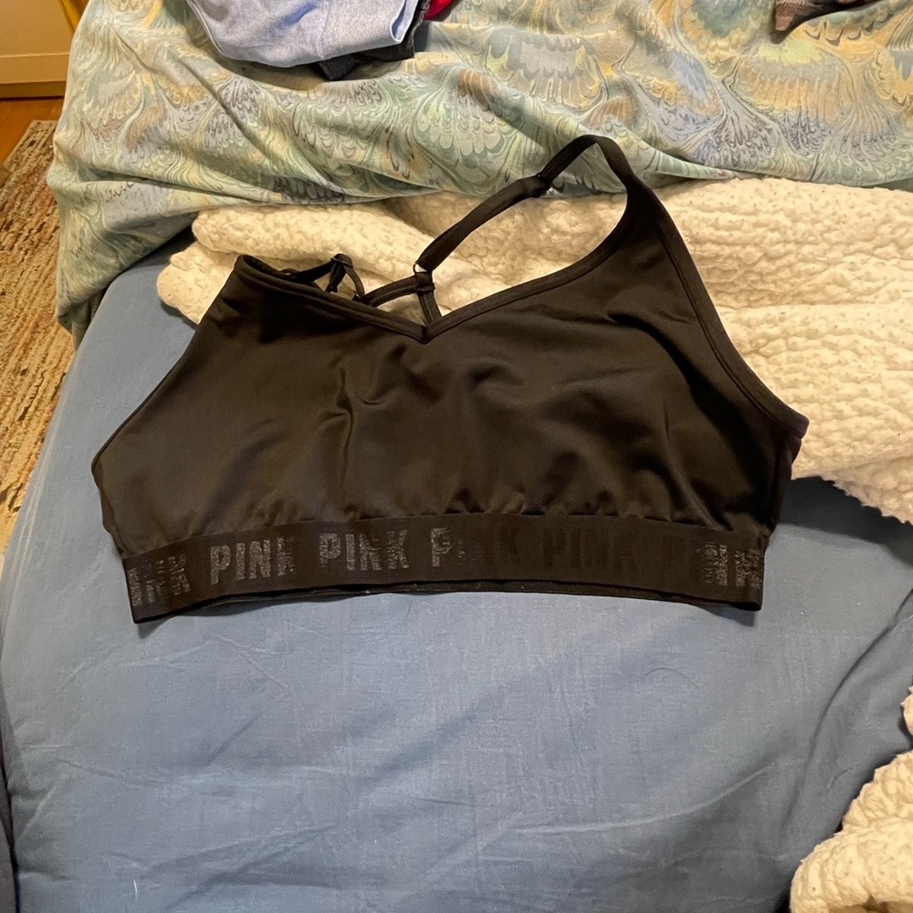 Black PINK Victoria's Secret Women's Sports Bra